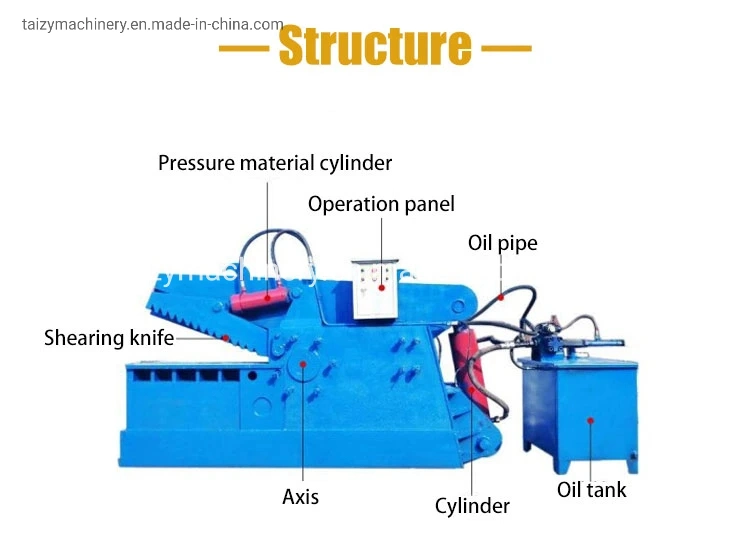 Hydraulic Metal Shear Baler Machine Hydraulic Shear Metal Metallurgy Machinery