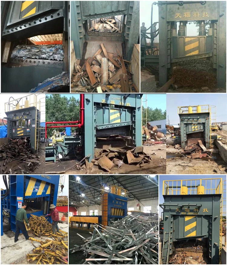 Scrap Metal Container Gantry Type Shearing Machine Baler Shear Machine