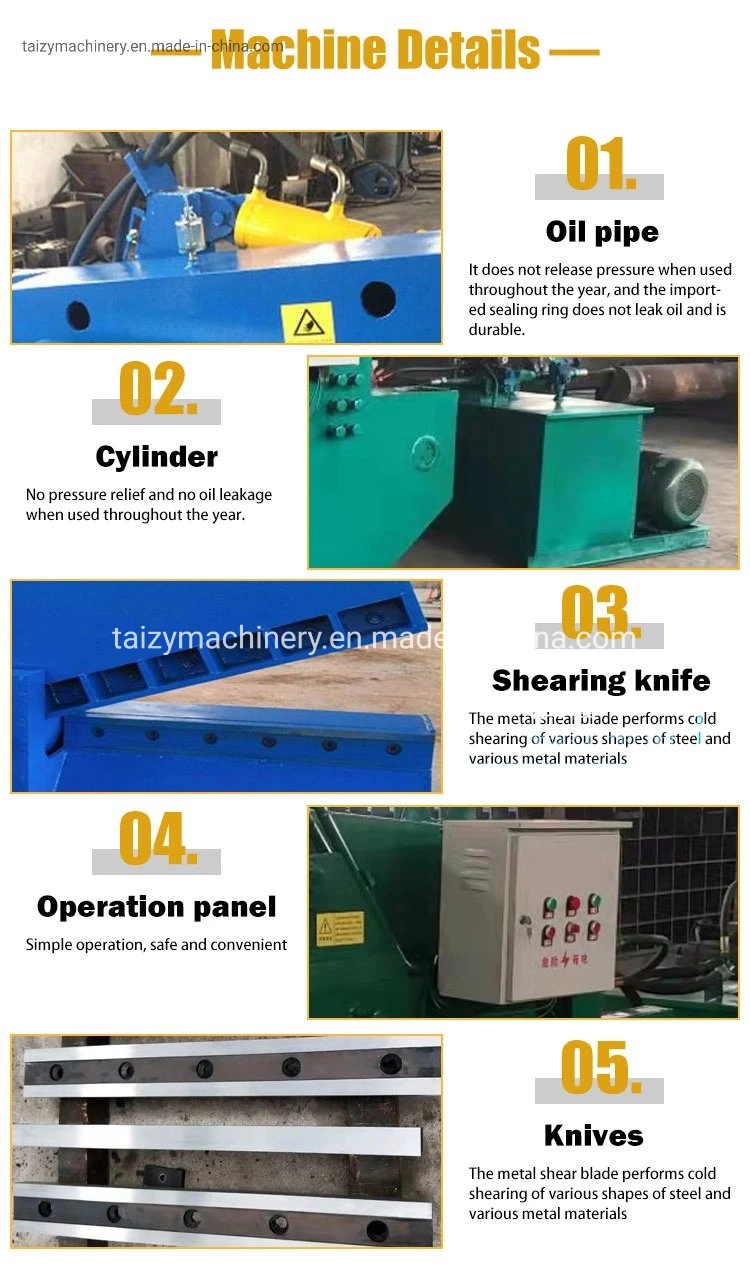 Hydraulic Metal Shear Baler Machine Hydraulic Shear Metal Metallurgy Machinery